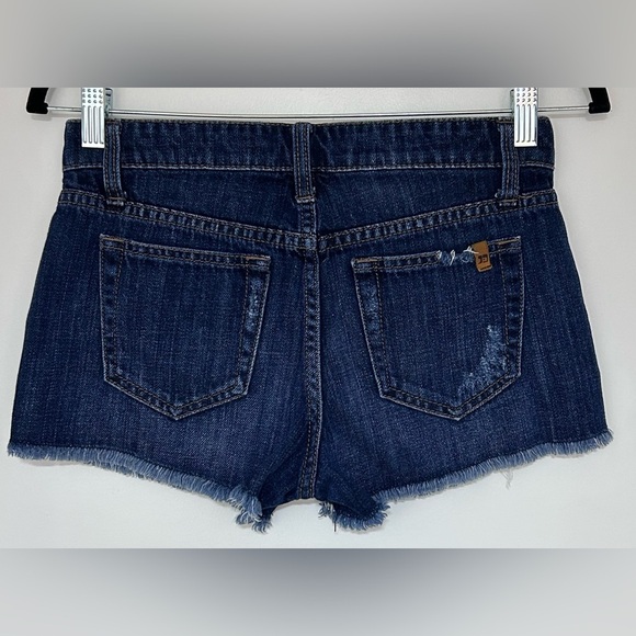 Joe’s Jeans Distressed Dark Denim Jean Shorts Size 25 NWOT - Picture 2 of 7